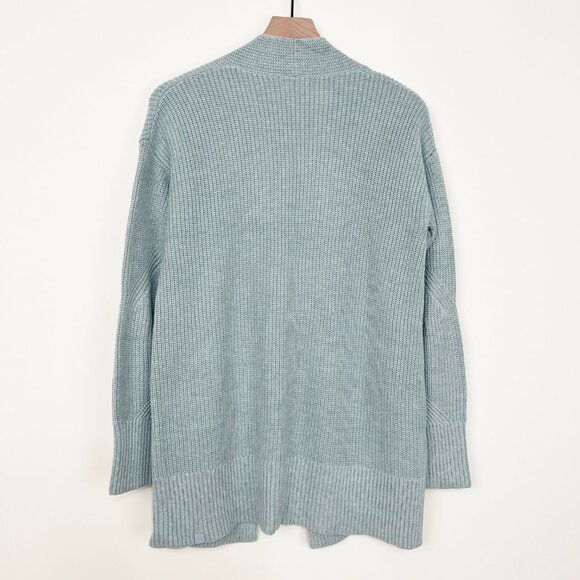 Lululemon Cashmere Knit Wrap Cardigan Sweater Relaxed Fit Open Oversized Long - Picture 11 of 12